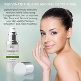 Hyaluronic Acid Serum with Vitamin C and E for Face, 1 fl oz.